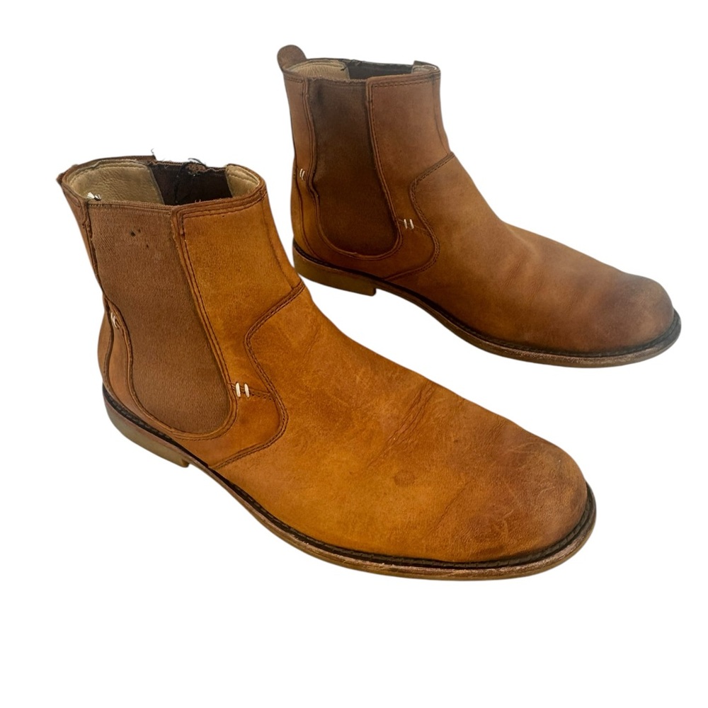 Ugg Stevenson Men’s Leather Pull-On Chelsea Boot | Size 9.5